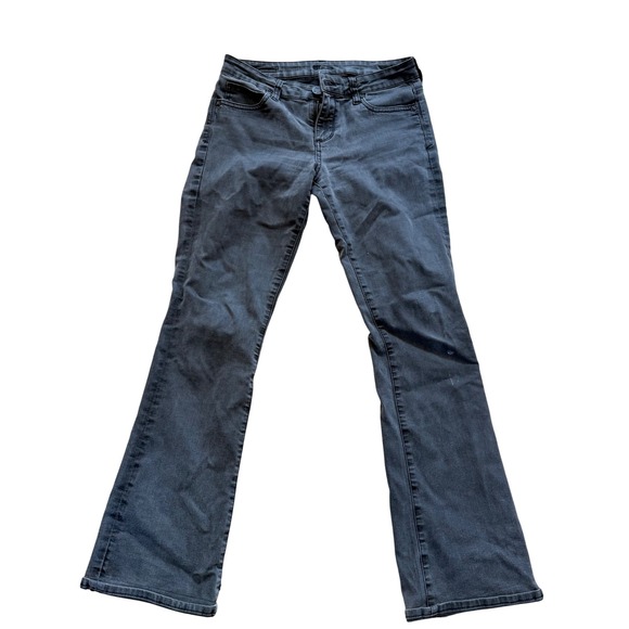 Kut from the Kloth  Bootcut Jeans black Gray Wash Denim Comfort Stretch‎ Size 4S - Picture 1 of 8